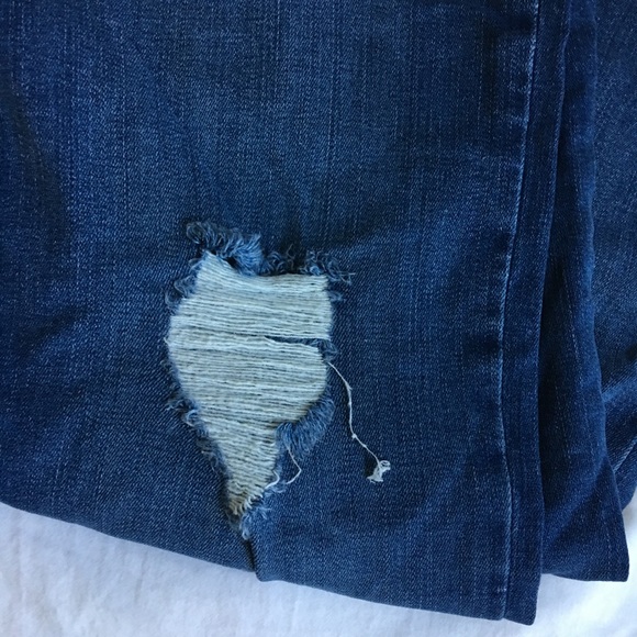 Free People Distressed Jeans - Picture 2 of 8